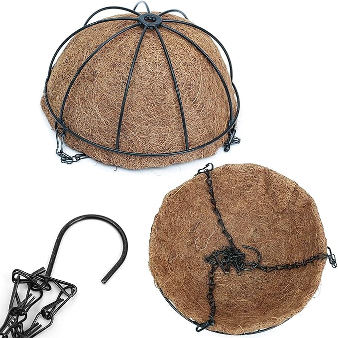 4 Pack Hanging Planter Basket - Image 8