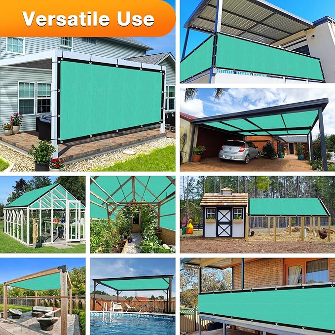 Artpuch Outdoor Pergola Shade Cover 4' X 18' Sun Shade Cloth - Image 6