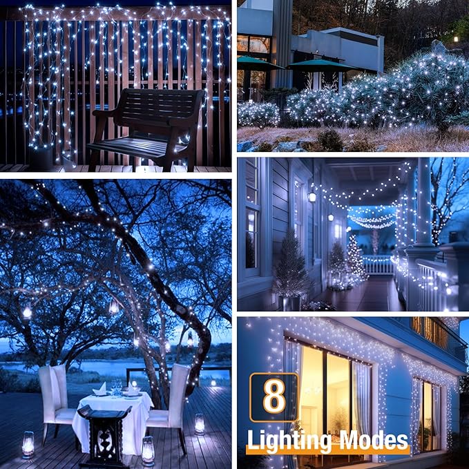 btfarm Solar String Lights for Outside - Image 4