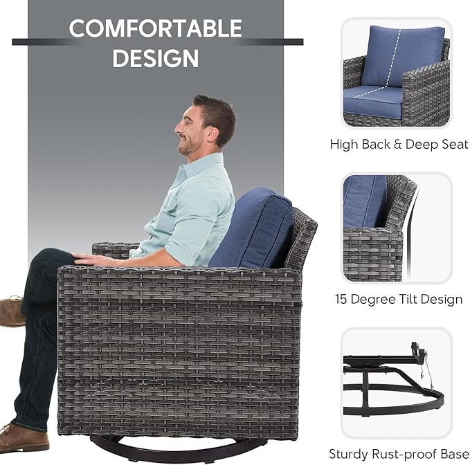 Belord Patio Sectional Furniture Set - Image 6