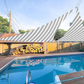 E&K Sunrise 21' x 21' x 21' Sun Shade Sail Triangle Canopy Shade Cover UV Block by EKSUNRISEINC