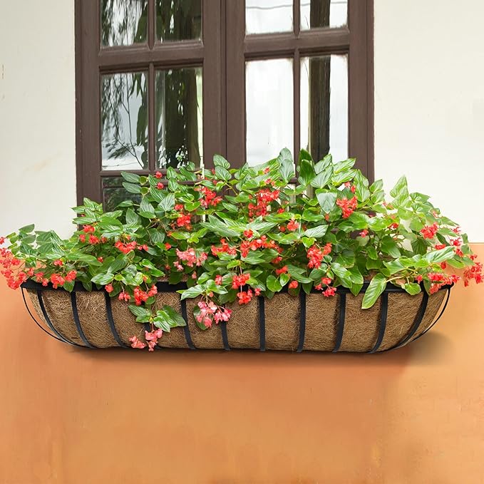 4 Pack 36 Inch Window Deck Railing Planter Boxes - Image 4
