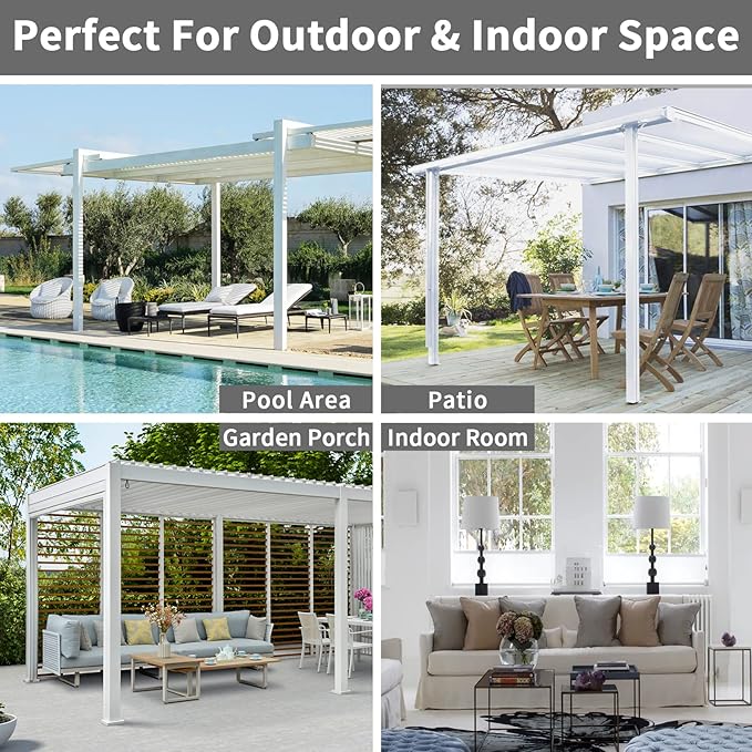 Easy-Going Linen Look Outdoor Curtains Waterproof Windproof Porch Curtains - Image 5