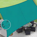 LOVE STORY Rectangle 6'x15' Waterproof Sun Shade Sail Canopy UV Block by LOVESTORY