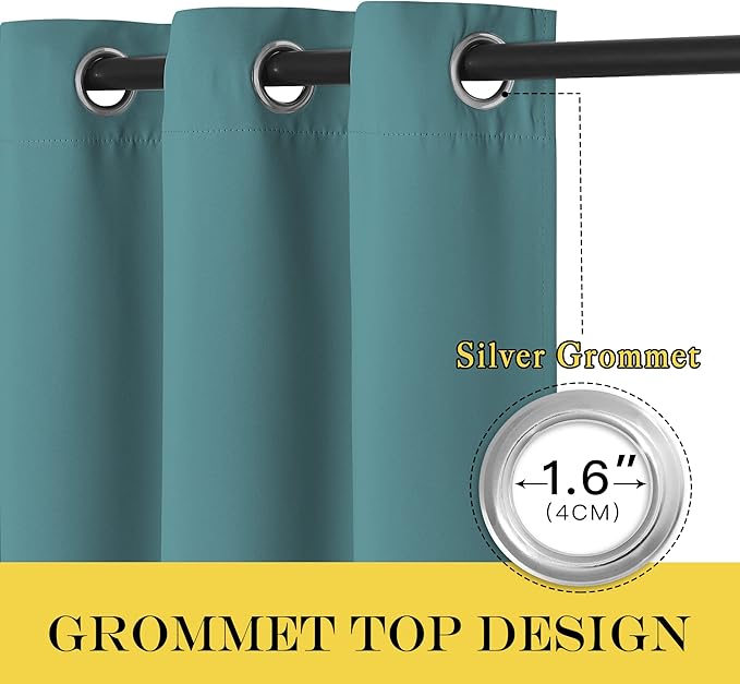 NICETOWN Blackout Curtains 120 inch Length - Image 6