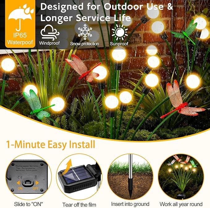 Solar Garden Lights Outdoor - Image 5