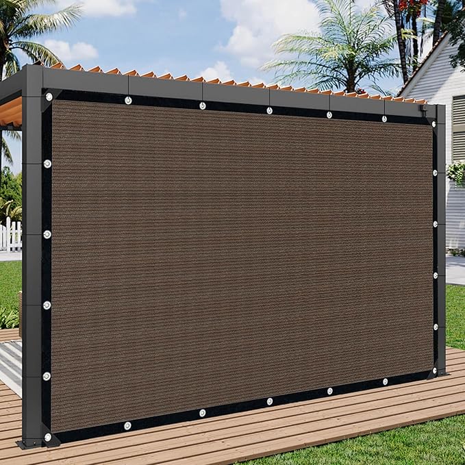 Mocha Sun Shade Cloth, Pergola Shade Cover - Image 6