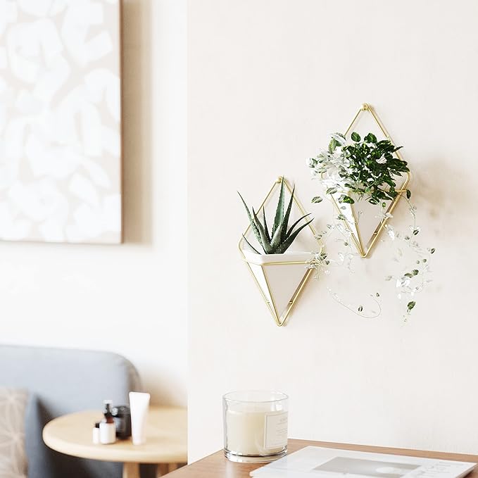 Umbra Trigg Hanging Planter Vase Wall Decor, Faux Plants, and More - Image 2