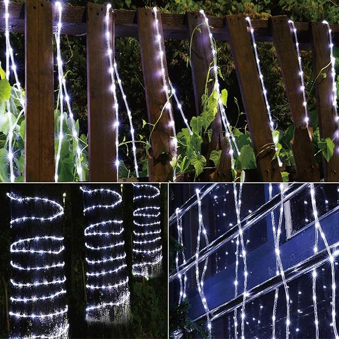 50ft 360 LED Rope Lights Outdoor, Connectable and Flexible Tube Lights - Image 6