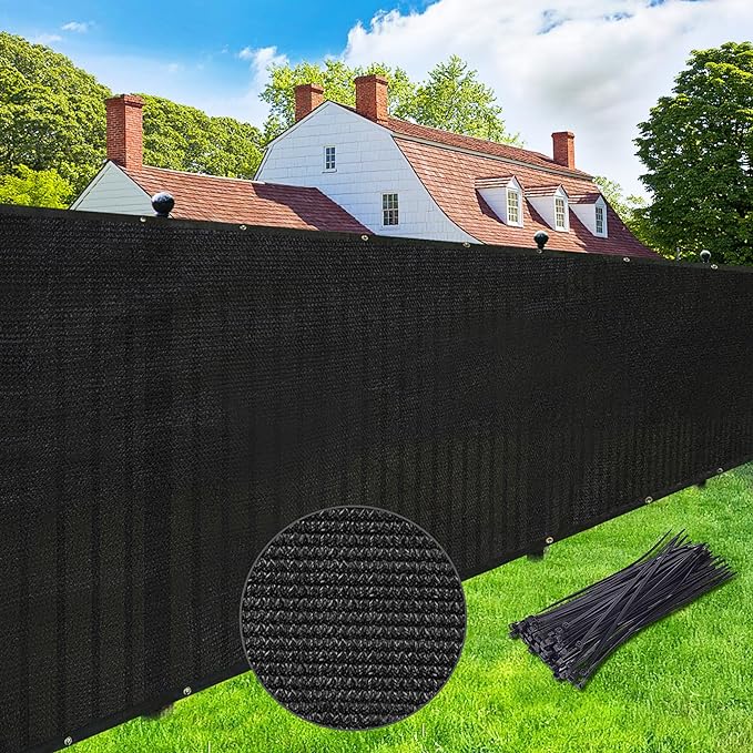 UPGRADE Privacy Screen Fence 8' x 50' Commercial Shade Cover by UPGRADE