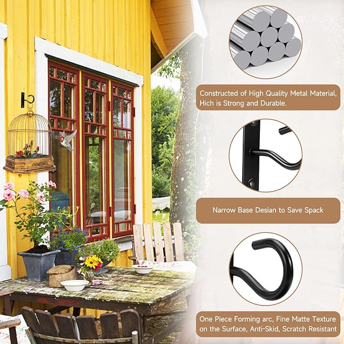 Ceiling Hooks for Hanging Plant, Hanger for Indoor and Outdoor Plant Pots Holder - Image 3