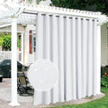 RYB HOME Outdoor White Curtains by RYBHOME