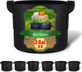 Gardzen 6-Pack 2 Gallon Grow Bags, Aeration Fabric Pots by Gardzen