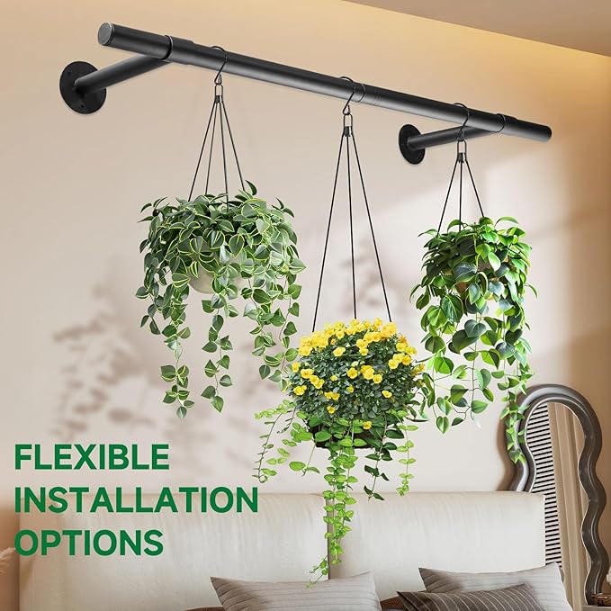 Hanging Planters Rod – Plant Hanger Indoor - Image 7