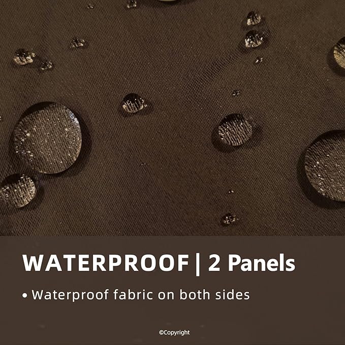 Waterproof Outdoor Curtain W105 x L84 - Image 2