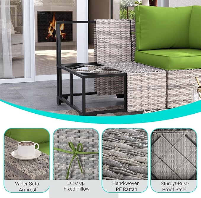 13-Piece Outdoor Patio Furniture Set - Image 4