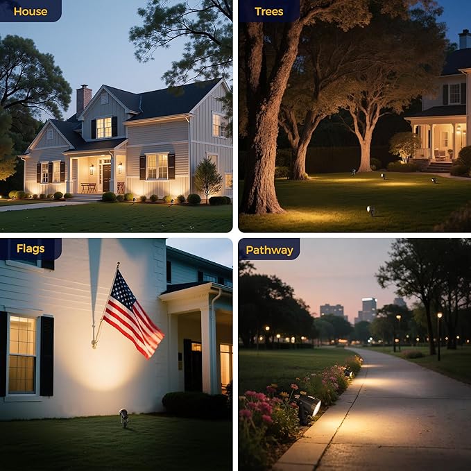 L LOHAS LED Landscape Lighting Outdoor, Spotlights - Image 7