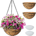 2 Pack 12 Inch Hanging Planters by KarlliuHOMEGARDEN