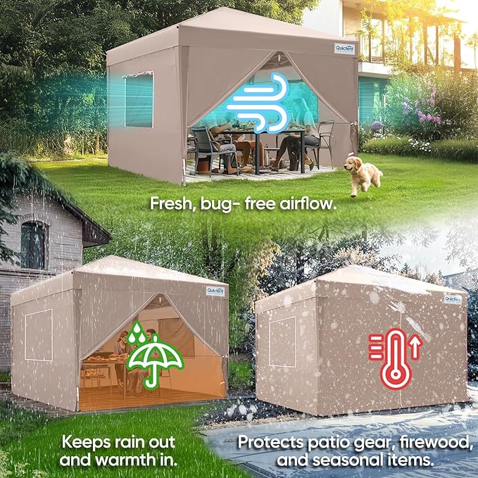 Quictent Privacy 8x8 Pop up Canopy Tent - Image 3