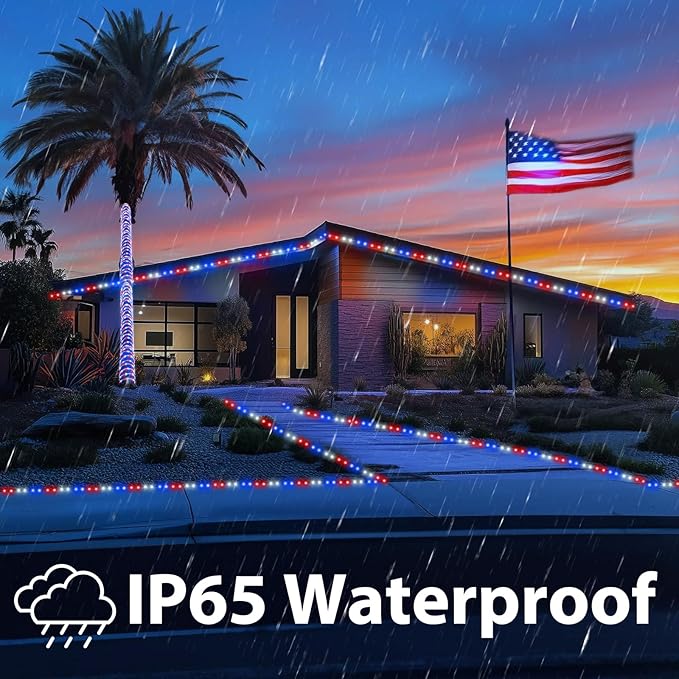 150ft LED Rope Lights Outdoor, 1080 LED Flexible Tube Lights - Image 6