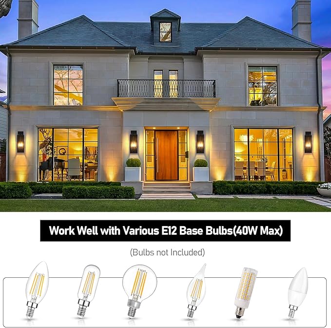 20in Large Outdoor Wall Light Fixtures, Exterior Lighting Fixtures Porch - Image 5