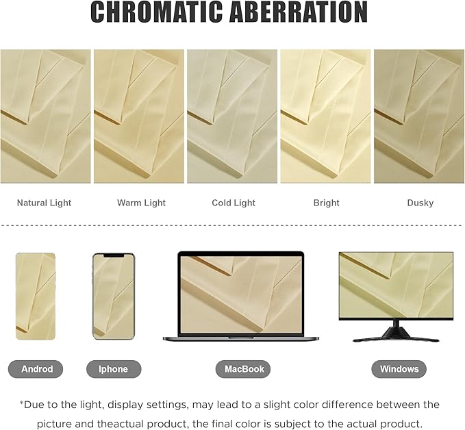 BONZER Outdoor Curtains for Patio Waterproof Thick Privacy Wide Grommet Light - Image 5