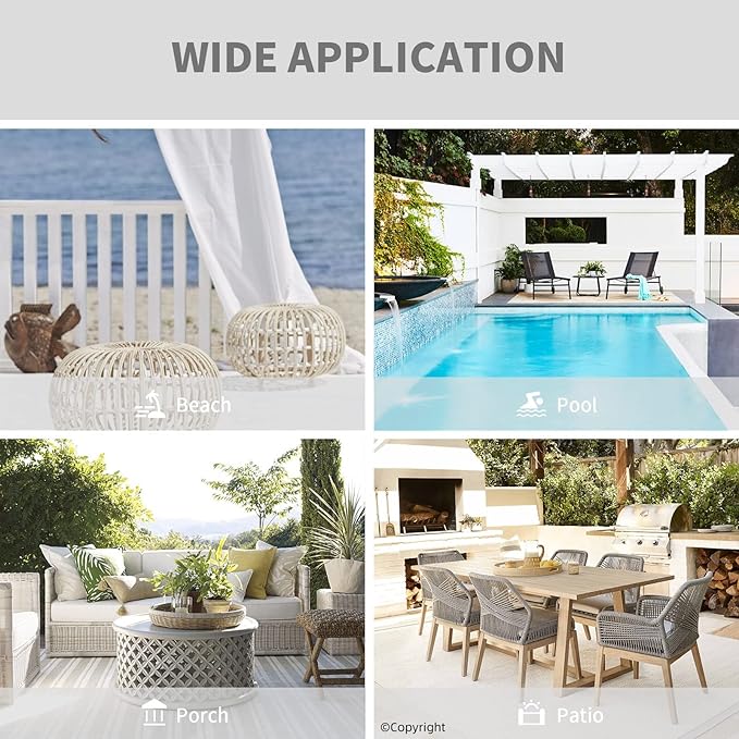 Waterproof Outdoor Curtain W105 x L84 - Image 6