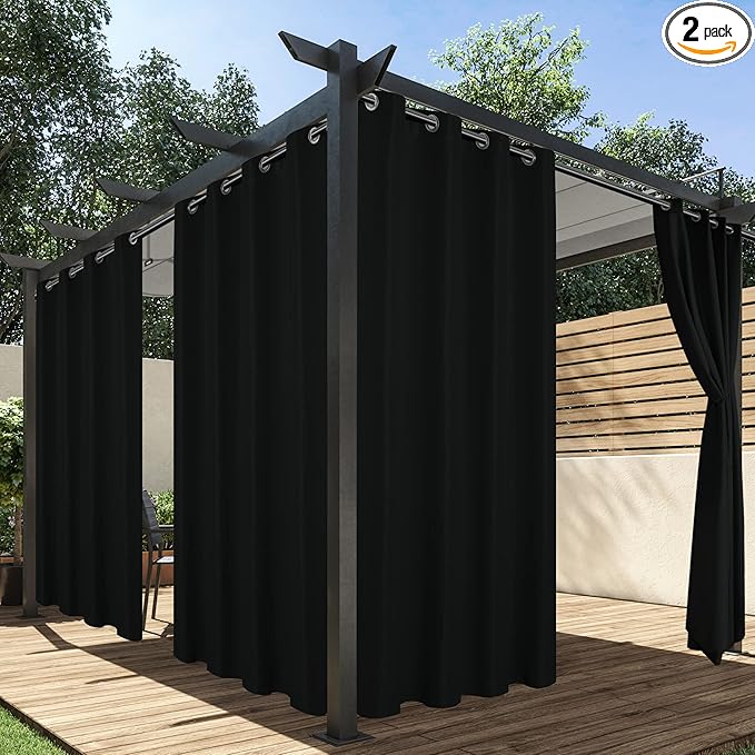 HolidayIdeas Extra Wide Outdoor Curtains by HolidayIdeas