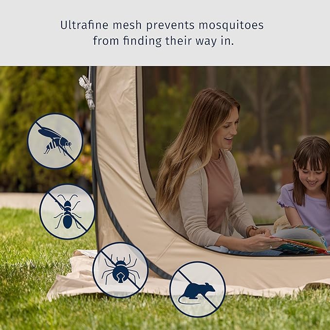 East Oak Screen House Tent Pop-Up, Portable Screen Room Canopy Instant Screen - Image 4