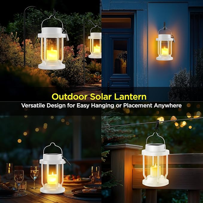 Solar Lantern Outdoor & Indoor Use – Hanging Solar Lights - Image 4