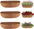 3Pcs Trough Coco Liner 30" Coco Coir Liners by HAOVZRI