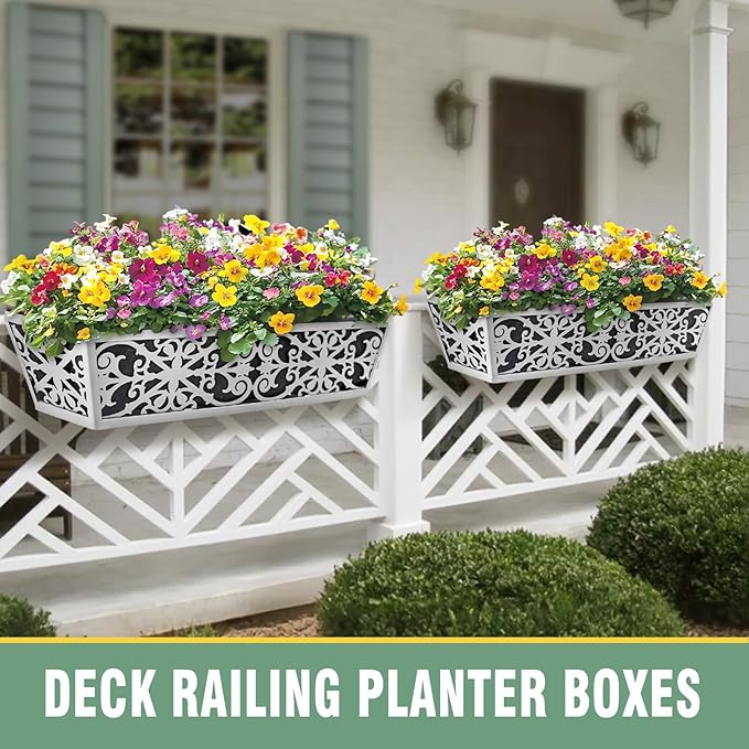 2 Pack 30 Inch Window Boxes Planter - Image 4