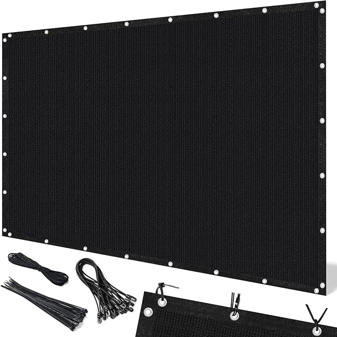 Artpuch 90% Sun Shade Cloth, 5 x 6 FT Pergola Shade Cover Canopy by Artpuch