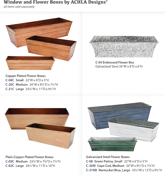 Achla Designs C-20W Window Box - Image 9