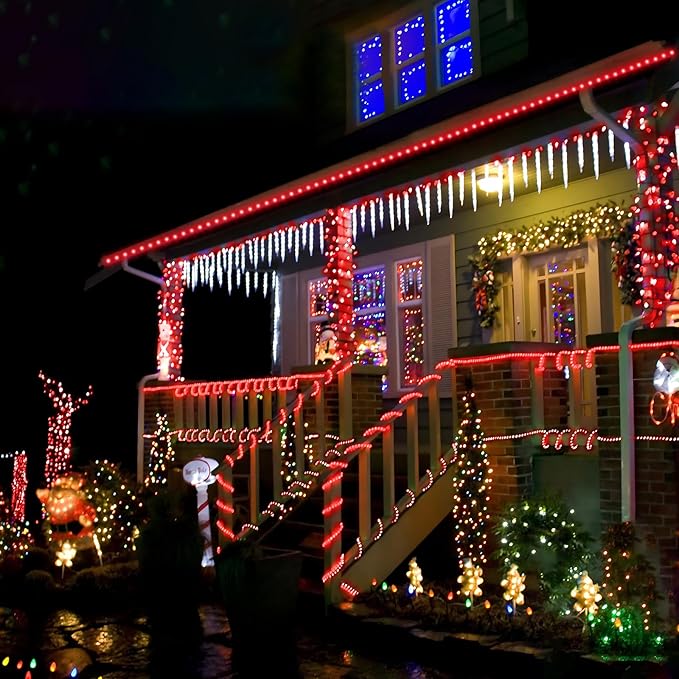 150ft LED Rope Lights Outdoor, 1080 LED Connectable and Flexible Tube Lights - Image 7