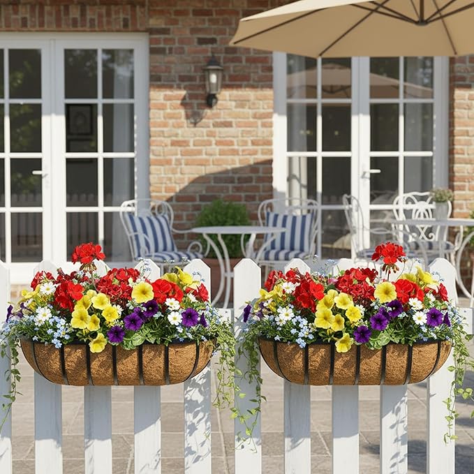 English Inviting Horse Trough Balcony Planter - Image 7