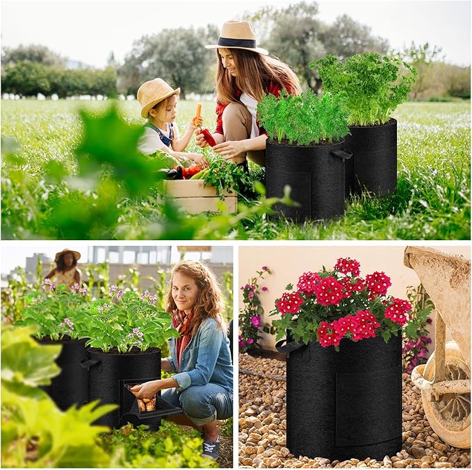 2 Pack 20 Gallon Potato Grow Bags - Image 7