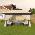 Canopy Tent 12x12 ft, Pop Up Gazebo One-Push Setup by GarveeLife