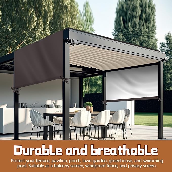 Universal Pergola Replacement Canopy Outdoor Canopy Shade Cover Waterproof - Image 7