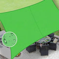 LOVE STORY Rectangle 10'x14' Waterproof Sun Shade Sail Canopy UV Block by LOVESTORY