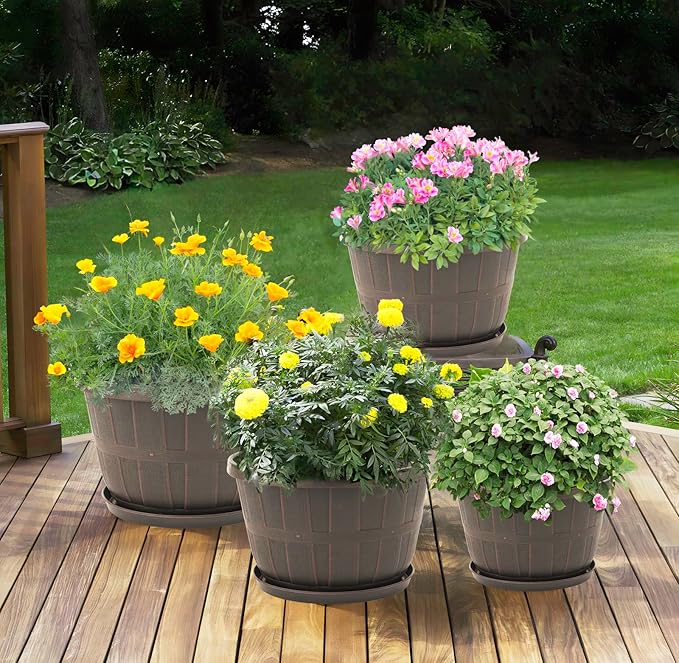 Quarut 12 Inch Large Planter Pot - Image 4