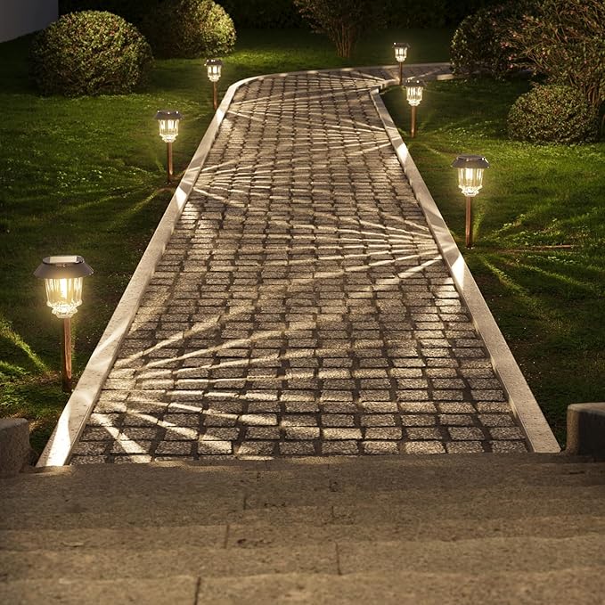XMCOSY+ Solar Pathway Lights Outdoor - Image 7