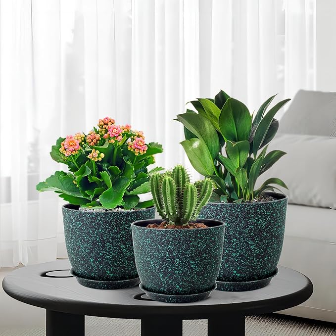 Large Flower Pots 12/10/9 inch, Plant Pots - Image 7