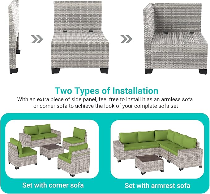 13-Piece Outdoor Patio Furniture Set - Image 3