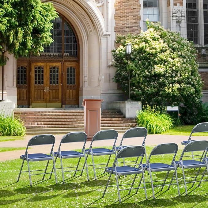 VINGLI 6 Pack Folding Chairs - Image 7