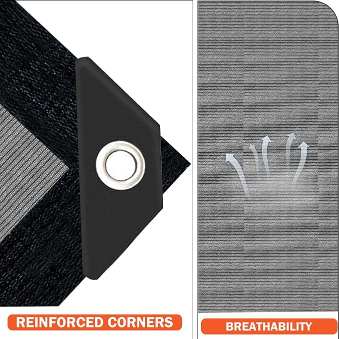 Grey Sun Shade Cloth, Pergola Shade Cover - Image 3