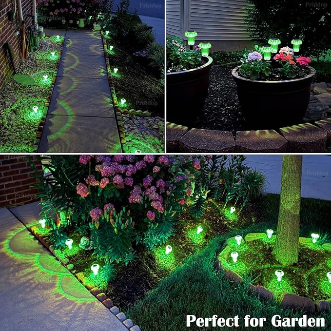St Patricks Day Decorations Solar Lights Outdoor Pathway Waterproof 8 Pack - Image 4