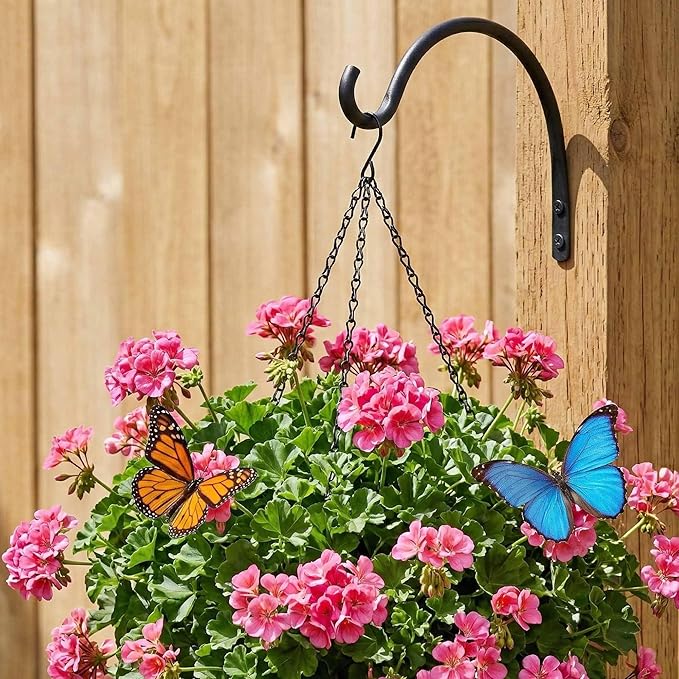 Qiang Ni Hanging Plant Bracket Hooks: 6 Inch Wall Plant Hook Planters and Decor - Image 2