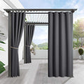 RYB HOME Outdoor Curtains for Patio Waterproof Block Sunlight Thermal Insulated by RYBHOME
