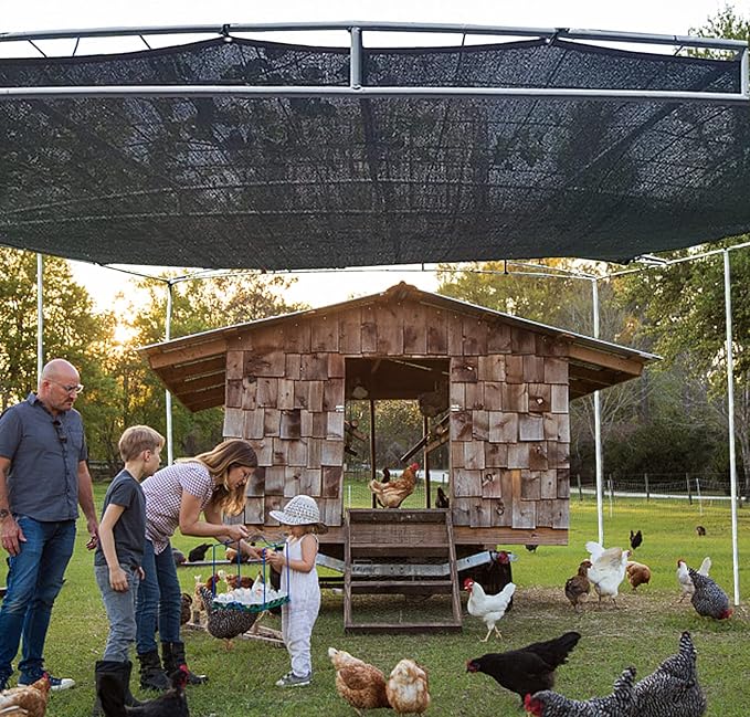 QLOFEI 12x24 FT Shade Cloth - Image 4